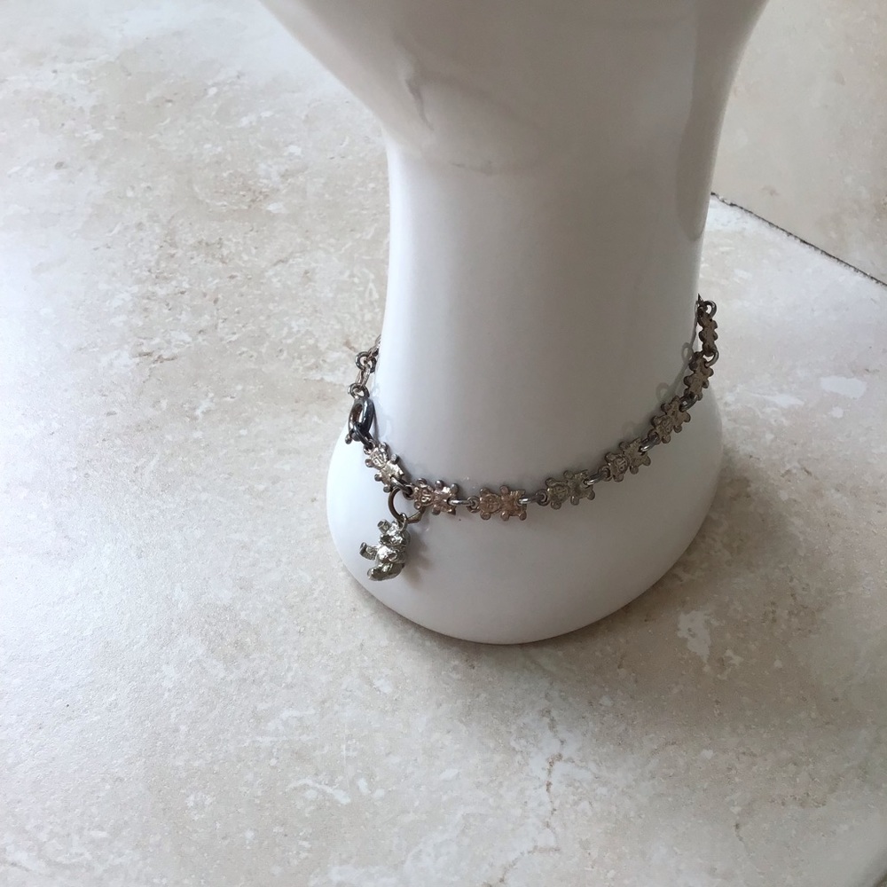 Girls Silver 925 Bear Design Link Bracelet - Picture 12 of 15